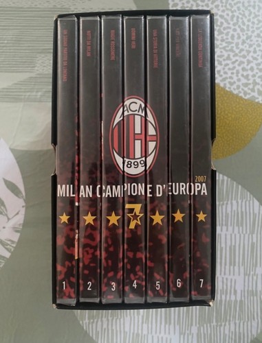 Cofanetto dvd milan - cofanetto,