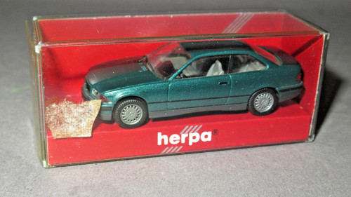 Herpa bmw 325i coupè - bmw, verde