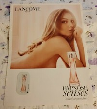 Publicité papier Parfum. Perfume Ad Lancôme Hypnôse senses de 2009 + Patch