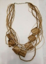 Collana etnica legno - etnica, in