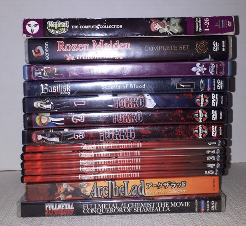 Anime dvd lot - dvd,