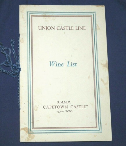 Capetown castle page wine - capetown, 12