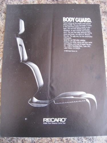 Recaro driving profile seats - recaro,