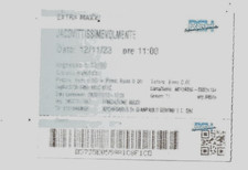 JACOVITTI : " JACOVITTISSIMEVOLMENTE " BIGLIETTO TICKET MOSTRA MUSEO MAXXI ROMA