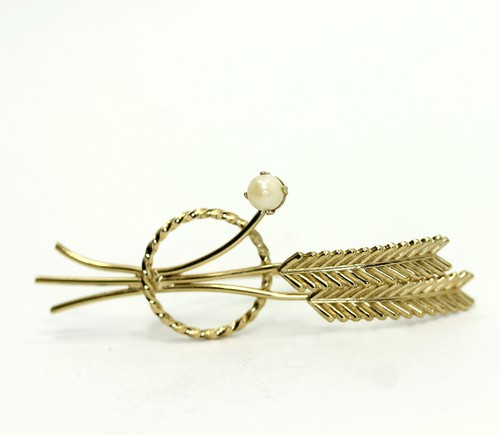 Spilla vintage oro 12k - vintage,