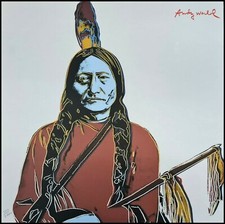Andy warhol sitting bull - *, *