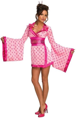 Geisha playboy kimono rosa - playboy,