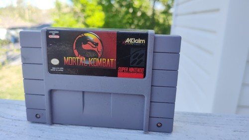 Mortal kombat snes super - kombat,