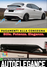 ?Labbro Posteriore / Spoiler per Honda Civic FN2 FN FK (2006–2011) –Estension?