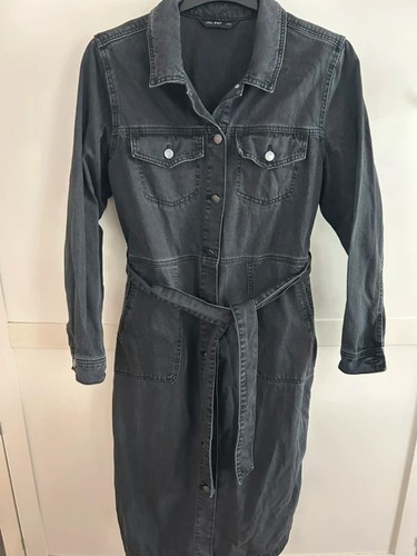 Abito camicia nero - camicia,