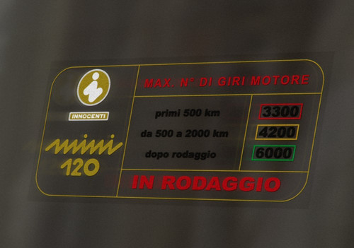 Adesivo rodaggio innocenti - adesivo,