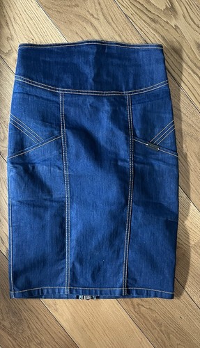 Gonna longuette jeans - , in