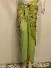 Gonna pareo verde danza - danza, del