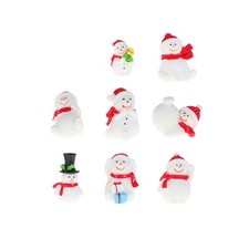  8 Pcs Pupazzo Di Neve in