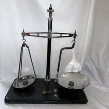 Vintage weighing shop balance - weighing,