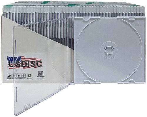 Usdisc jewel case - cd, slimline