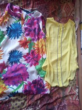 Lotto 2 Bluse Camicie Casacche Donna Zara Basic e Imperial