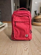 Trolley da scuola Invicta fucsia-molto capiente-può essere usato anche a zaino