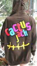 Felpa con cappuccio Cactus