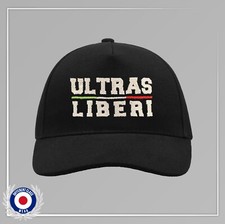 BERRETTO CAPPELLO NERO ULTRAS LIBERI RICAMATO