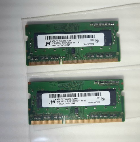 4go 2x2 mémoire ram ddr3 - 2x2,