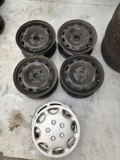 4 cerchi ferro usati 14 pollici Originali ford fiesta 5.5x14 et 47.5  4x108 63.4