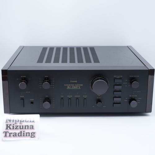 Sansui d607x amplificatore - sansui, au-d607x