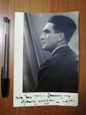FASCISMO, SERAFINI, FOTO CON DEDICA AUTOGRAFA ALLA FAMIGLIA ZANNINI, TORINO
