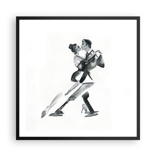 Poster 60x60cm tango disegno - 60x60cm,