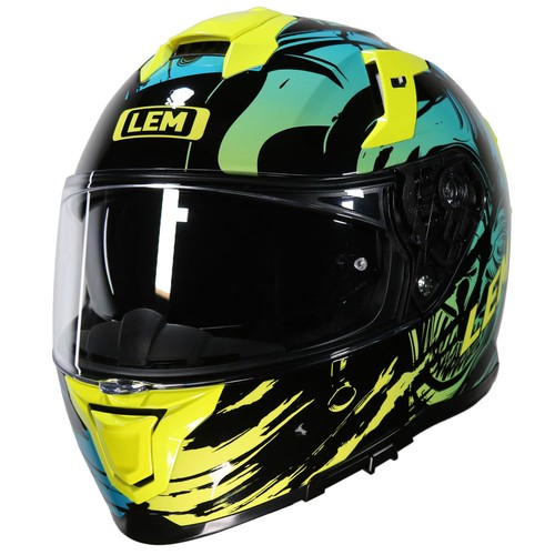 Casco moto integrale lem vzn - casco,
