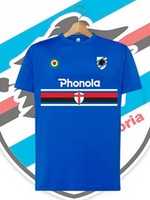 T-shirt Tifoso  Sampdoria calcio vintage anni 80/90 Mancini - Vialli