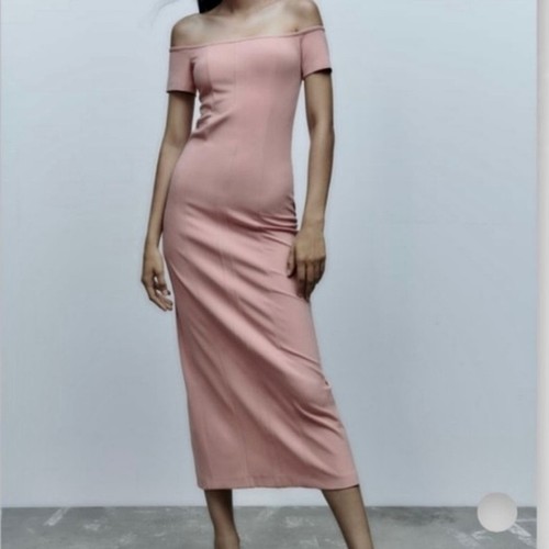 Abito midi zara nuovo - nuovo, con