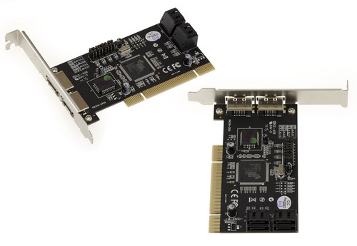 Scheda controllore pci sata - scheda,