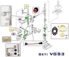 Rep. Kit Cambio Asta Cambio VW