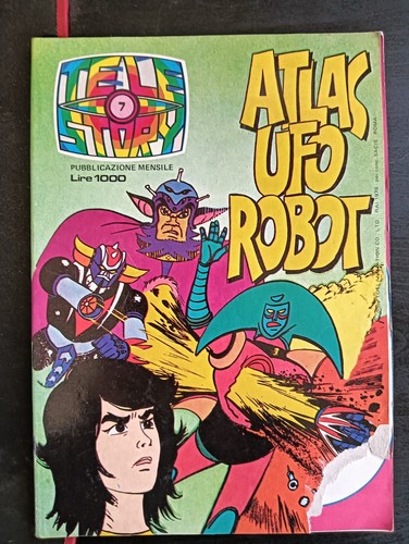 Fumetto telestory atlas - fumetto,