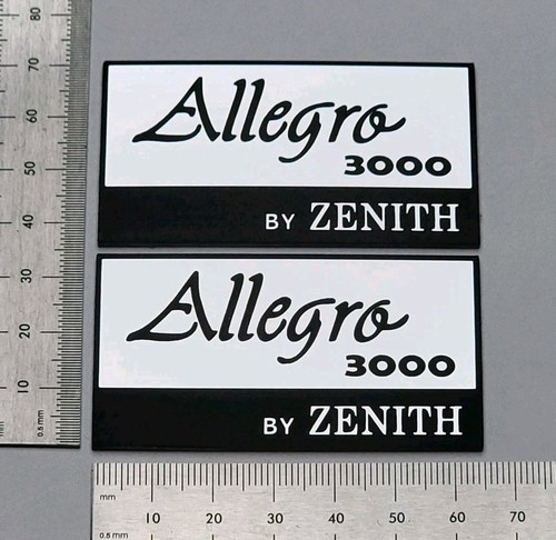Zenith allegro 3000 speaker - zenith,