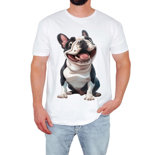 Maglietta uomo bulldog - maglietta,