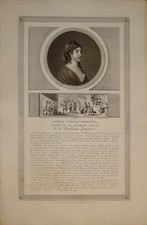 Stampa antica "Aimee Cecile