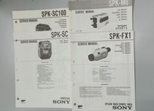 Service Manual Sony originali Sports Pack  SPK-SC SPK-SC100 SPK-FX1 SPK-M8
