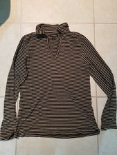 Lotto 1559 maglietta T-shirt top canotta camicia donna maglia righe OVIESSE tg.X