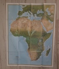 CARTA GEOGRAFICA AFRICA FISICA