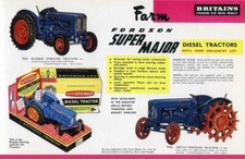 Brochure poster trattore