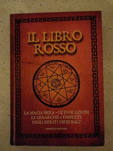 Libro rosso magia nera - -,