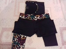 FREDDY DIWO Completo Donna Sportivo Top Leggings7/8 Sport Fitness Palestra Zumba