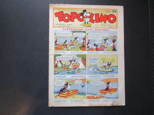 Topolino giornale originale - topolino,