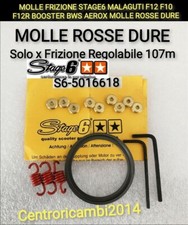 MOLLE FRIZIONE STAGE6 MALAGUTI F12 F10 F12R BOOSTER BWS AEROX MOLLE ROSSE DURE