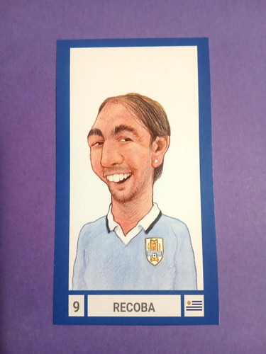 Figurina caricatura calcio - caricatura,