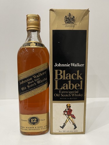 Johnnie walker black - johnnie, label
