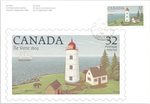 île verte lighthouse - 1809, st