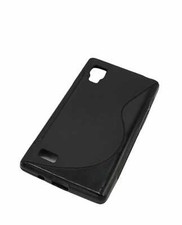 Cover silicone nero per LG